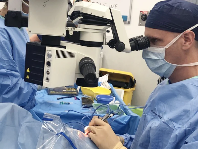 Pterygium excision